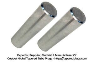 copper nickel tapered tube plugs exporter, supplier, stockist & manufacturer
